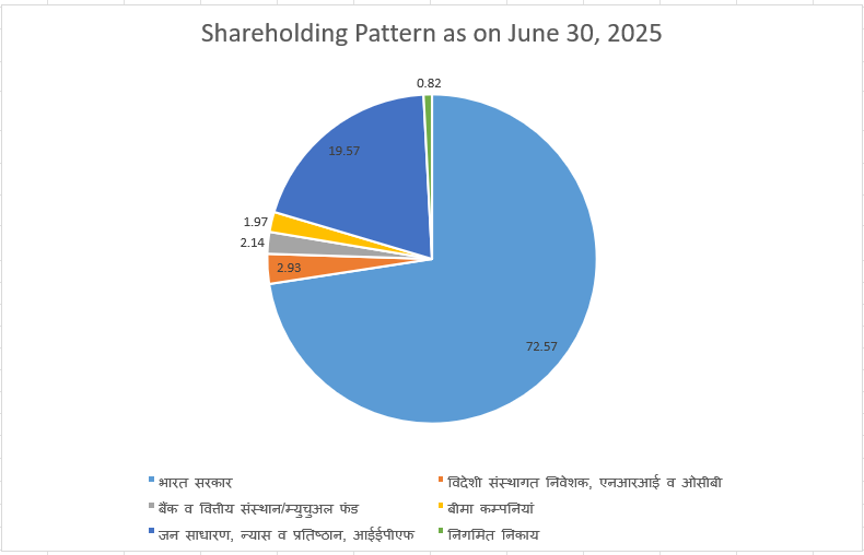 Shareholding Pattern as on June 30 2025 Hindi
